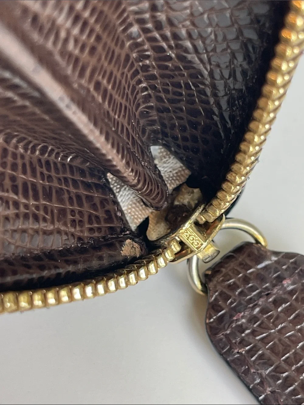Orla Kiley Big Zip Genuine Leather Wallet
